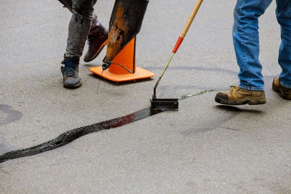 Cost of Parking Lot Crack Sealing in Beloit